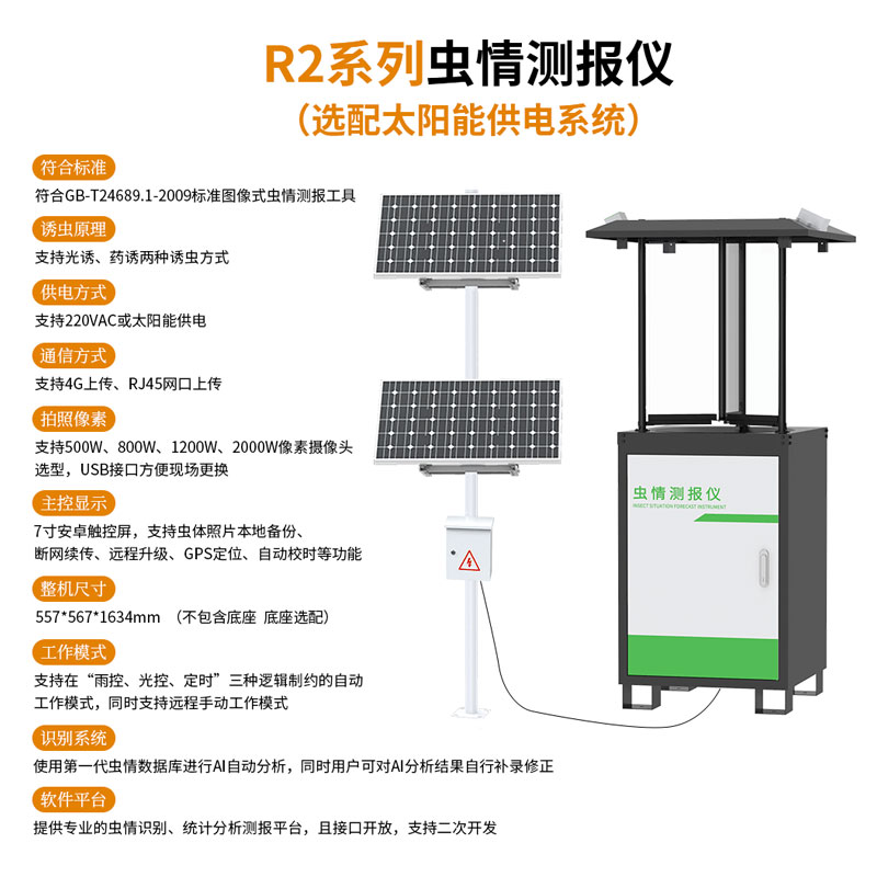 自動蟲情測報(bào)燈工作原理簡述